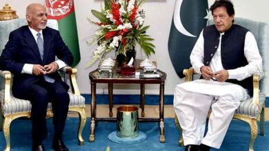 Photo of PM Imran Khan meeting with Afghan President Ashraf Ghani on Maiden Visit Today