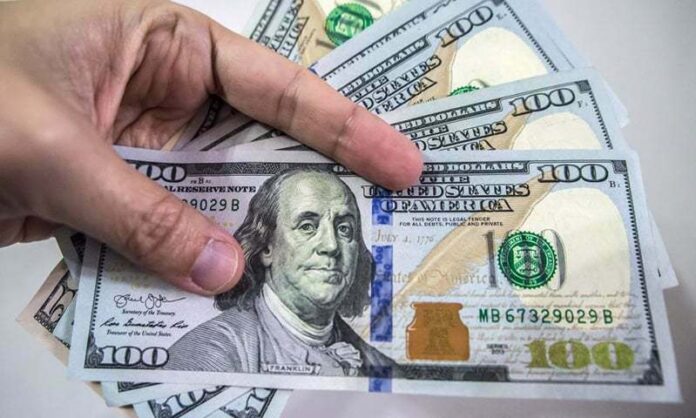 US DOLLAR LOSES RS7.87