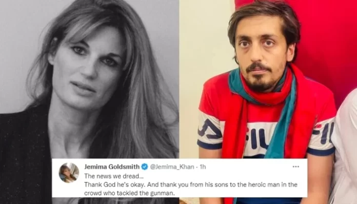 'Hero': Jemima Goldsmith Praises Man Who Foiled Attack On Imran Khan