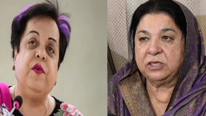 Female PTI leaders Shireen Mazari, Yasmin Rashid arrested