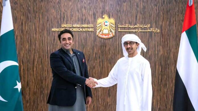 Pakistan, UAE vow to Strengthen Economic Relations