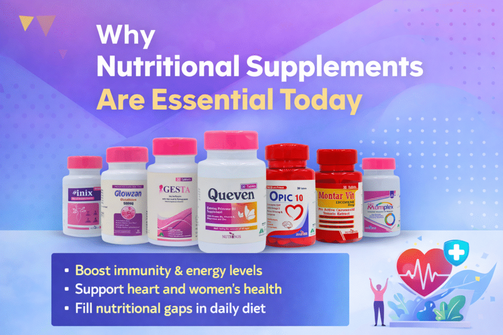Why Nutritional Supplements Are Essential Today